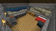 The basics of a base added in (Image via Mojang)